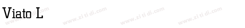 Viato Light字体转换